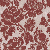 Wildflower Floral Red Curtains
